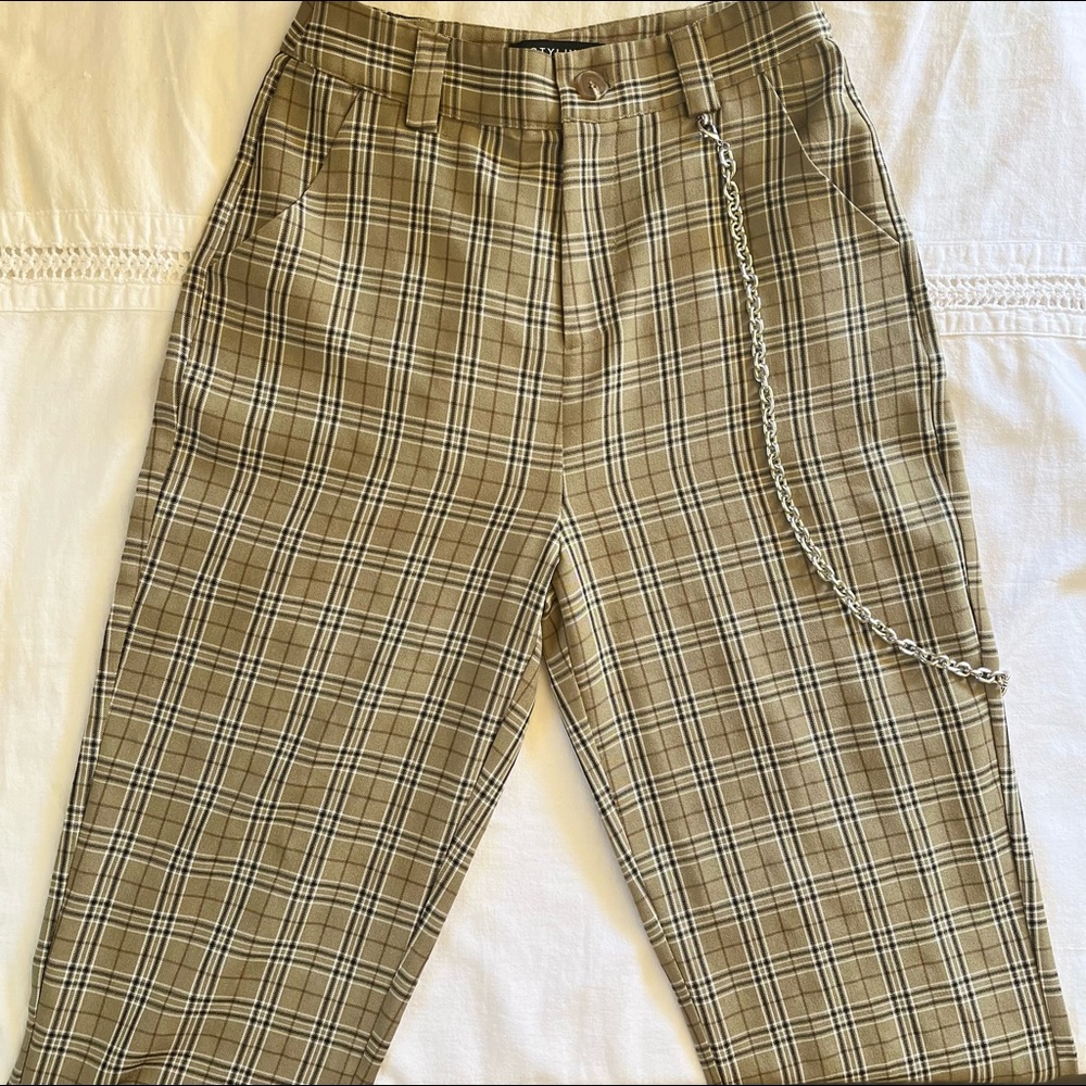Forever 21-Stylive Plaid Pants